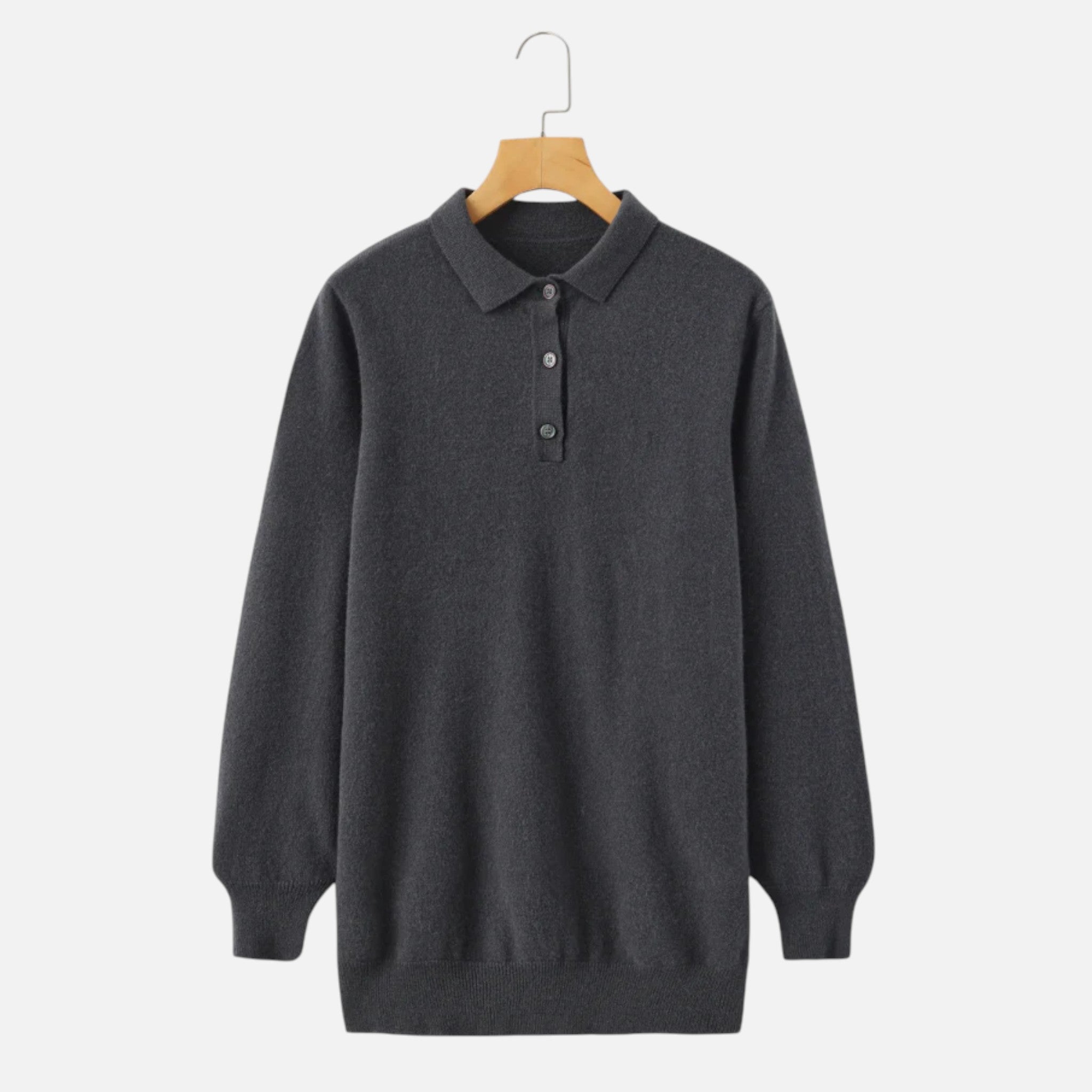 Larnor | Herren Kaschmir Polo Pullover Elegante Tradition