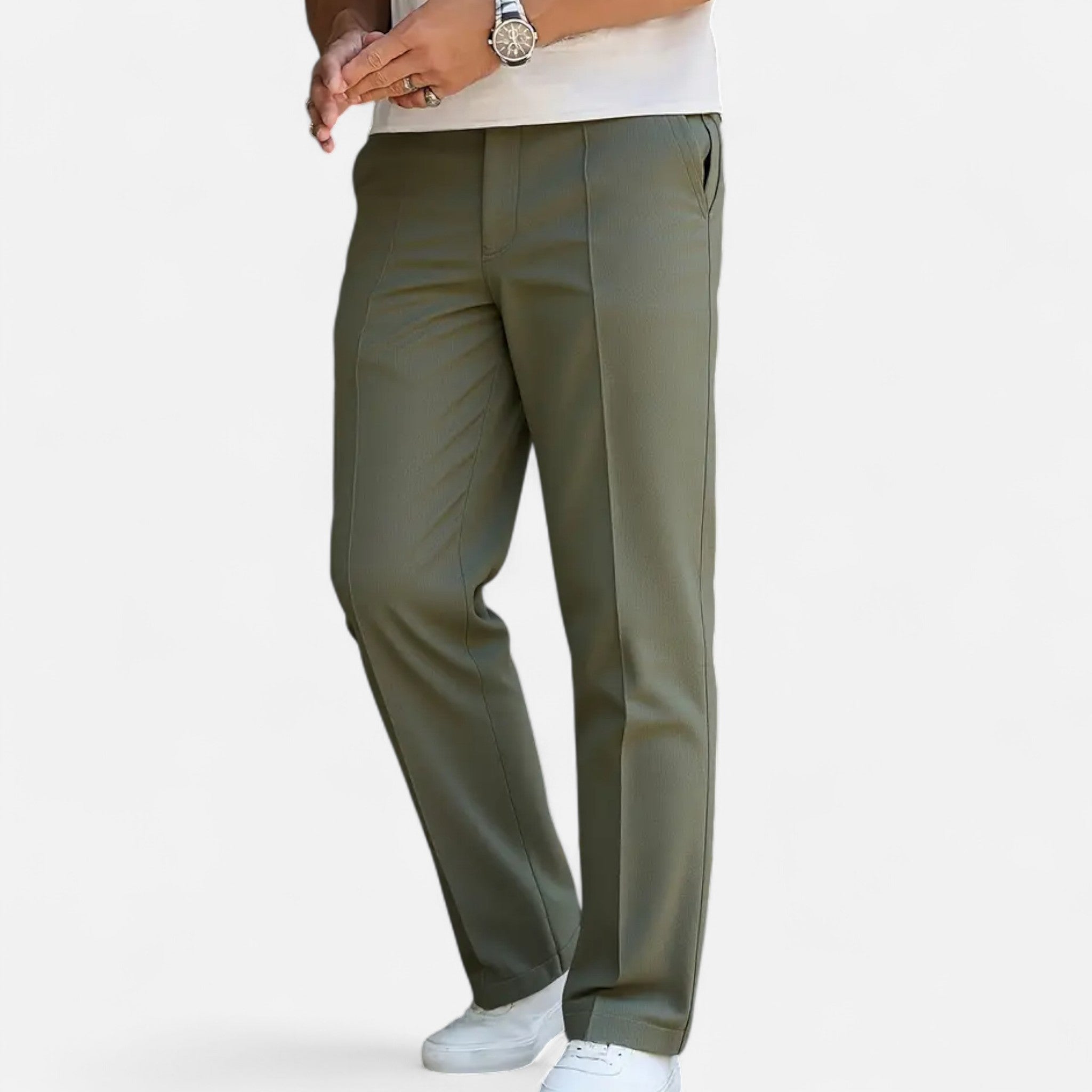 Larnor | Herren Anzughose – Klassisch Eleganter Straight-Leg Schnitt