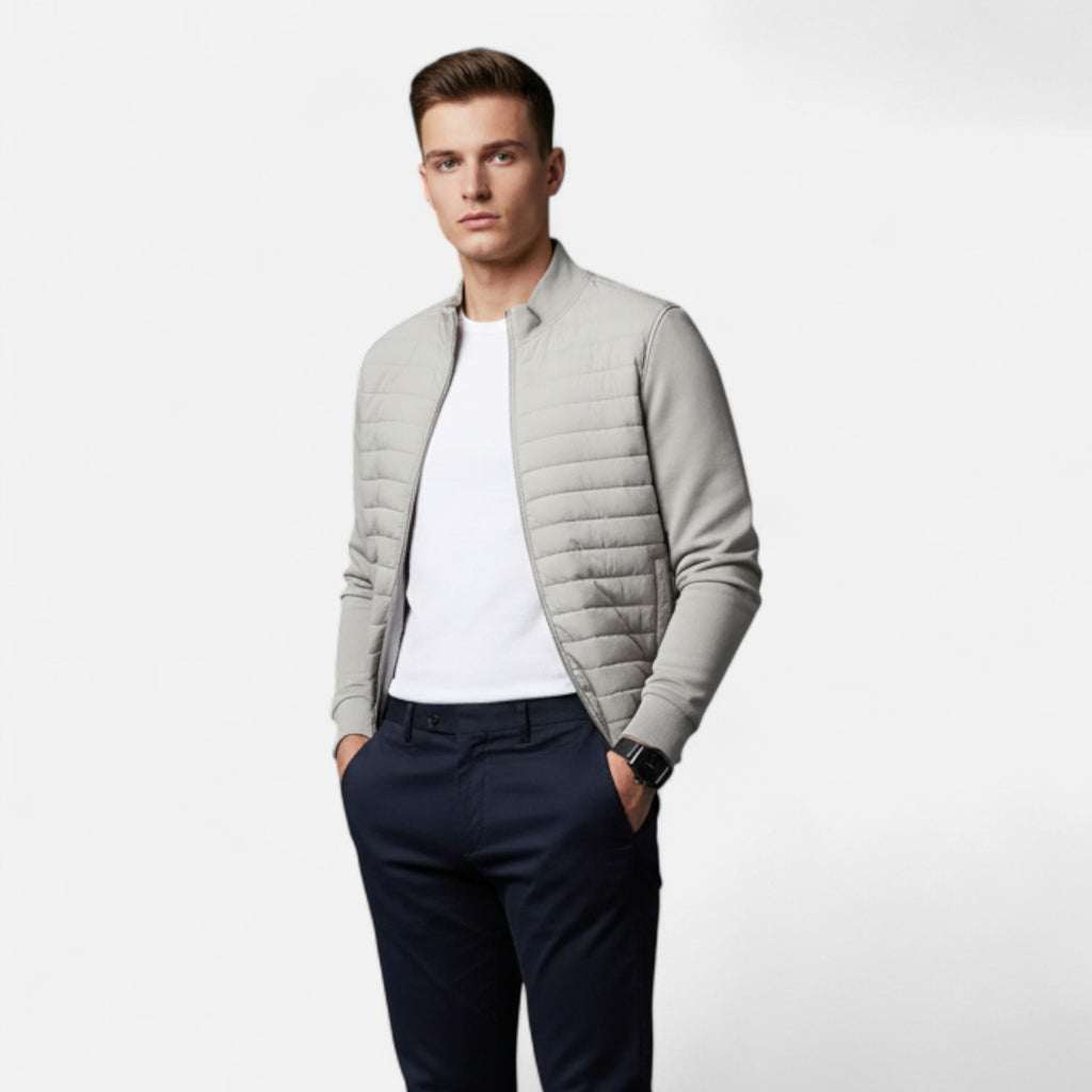 Larnor | Herren Stepp-Bomberjacke – Klassische Leichtigkeit mit Stil