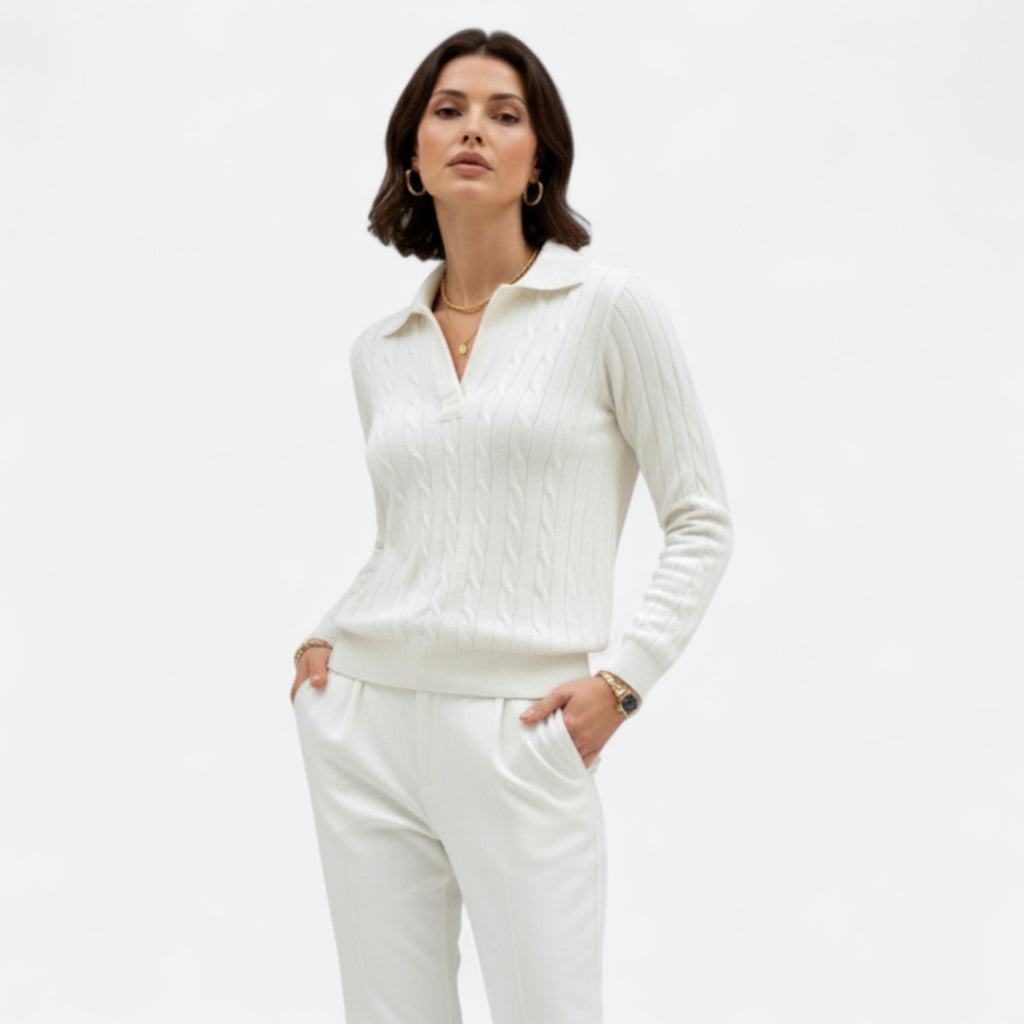 Larnor | Damen Premium Strickpullover – Zeitlose Eleganz